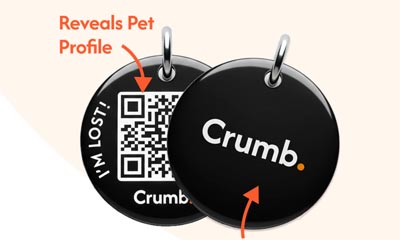 Free Crumb Pet Smart Tag