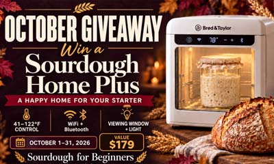 Win a Brod & Taylor Sourdough Home Plus