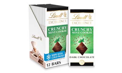 Free Crunchy Mint Cookie Chocolate Bars