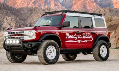 Win a 2025 Ford Bronco Heritage Edition SUV