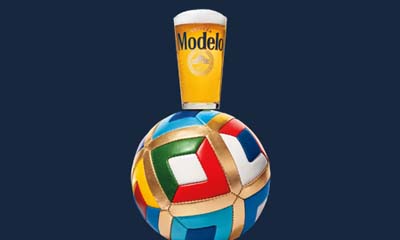 Free Modelo-branded Soccer Merch