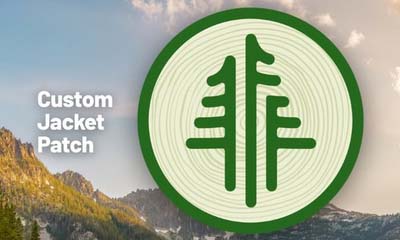Free National Forests Custom Jacket Patch