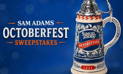 Free Sam Adams Ceramic Stein