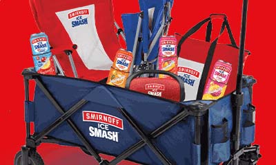 Free Smirnoff Ice SMASH Branded Tailgate Kit